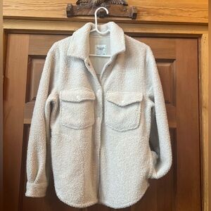 Abercrombie and Fitch sherpa jacket size M